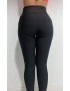 Negra Bolsillo Malla Deportiva Talle Alto M - Sasha Active Wear