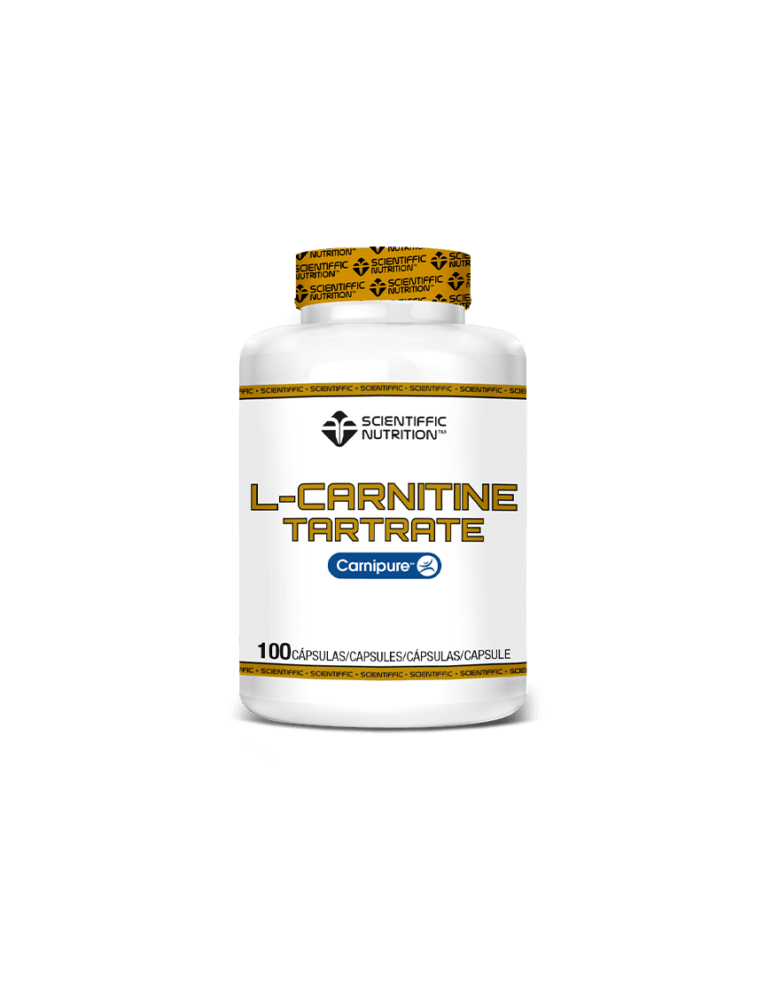 L-Carnitine Tartrate 100 Cápsulas - Scientiffic Nutrition