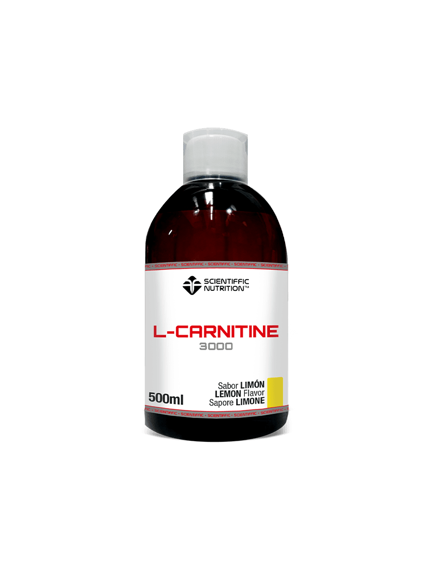 L-Carnitine 3000mg de 500ml - Scientiffic Nutrition