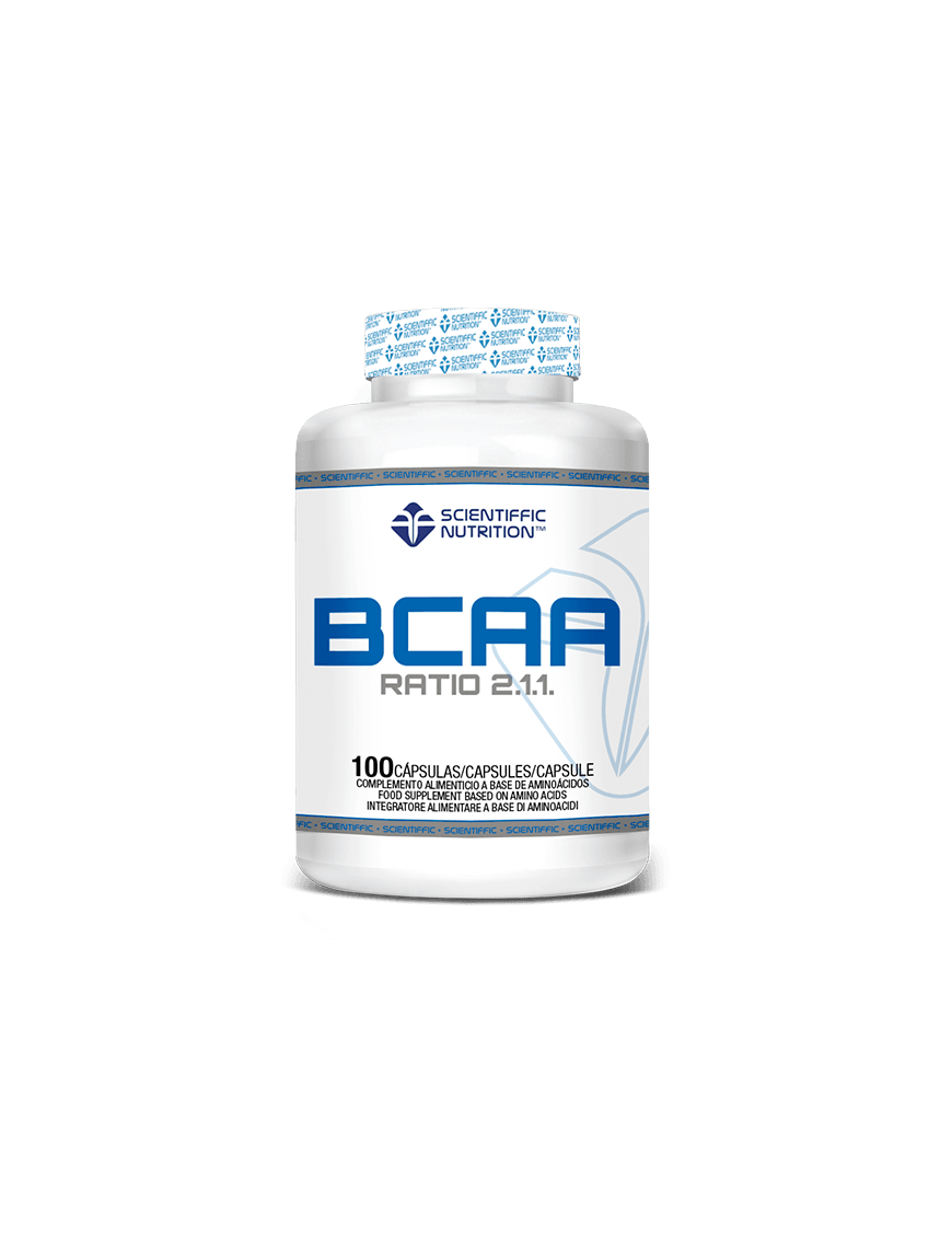 BCAA 100 Cápsulas 500 mg - Scientiffic Nutrition