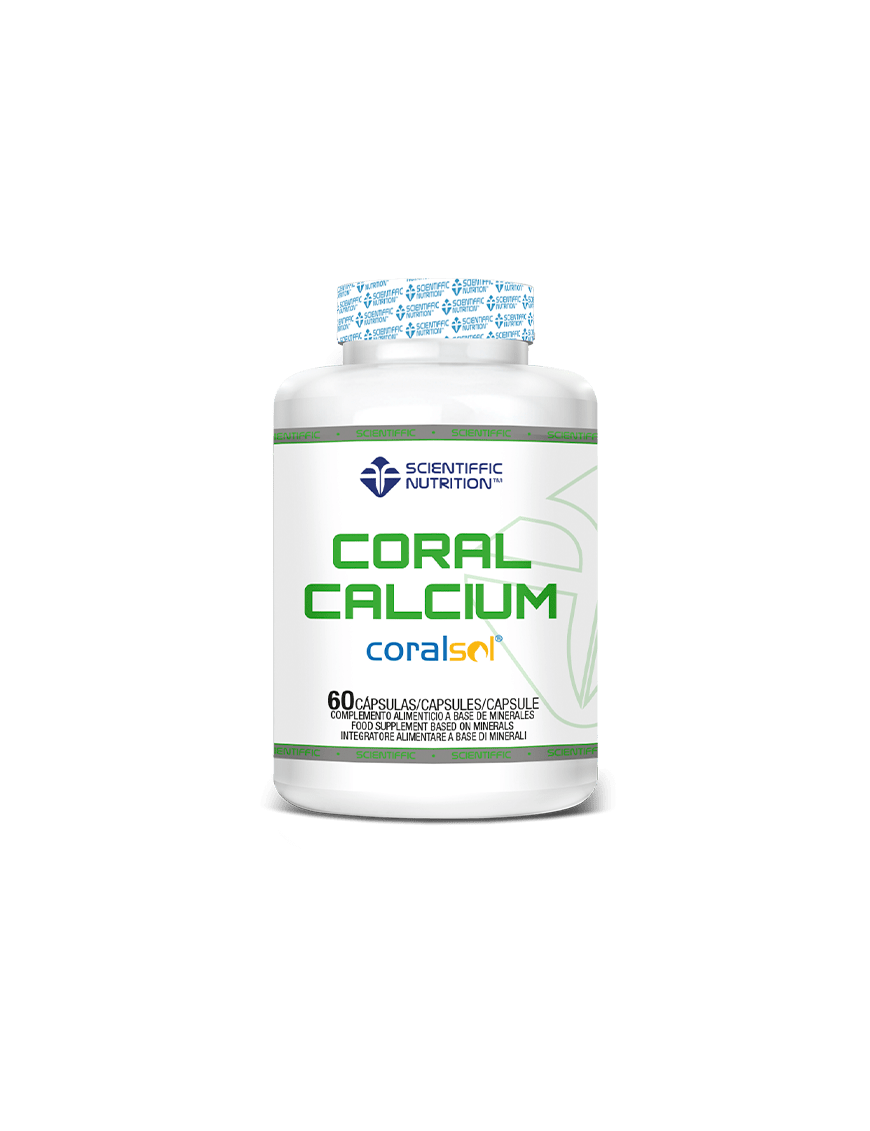 CORAL CALCIUM 60 Cápsulas - Scientiffic Nutrition