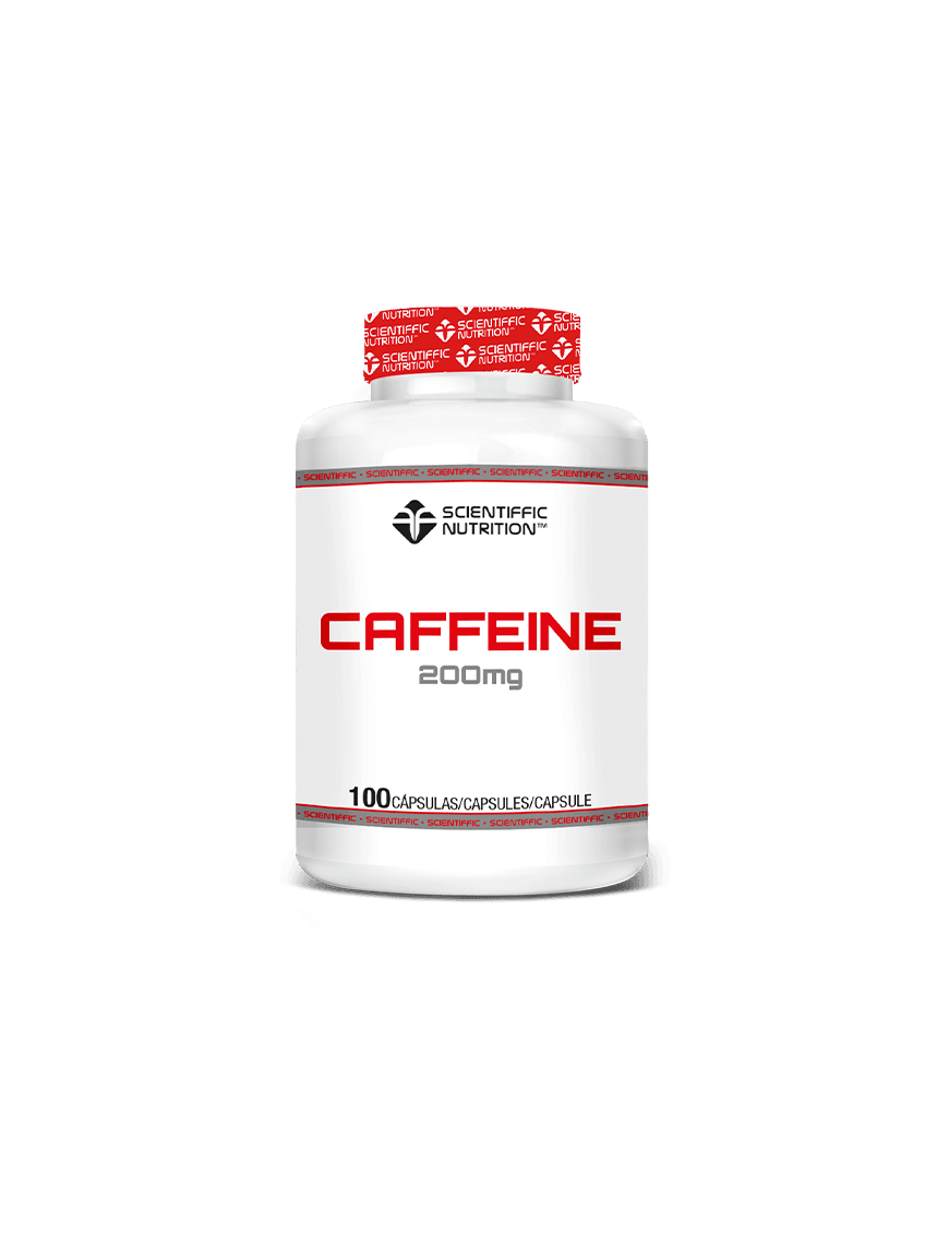 Caffeine 200mg 100 Cápsulas - Scientific Nutrition