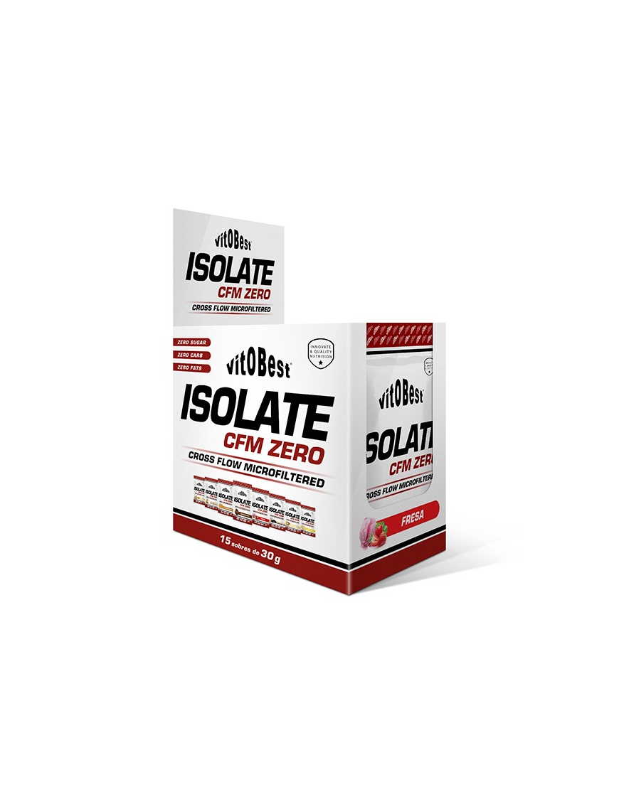 Isolate CFM Zero 15 Sobres 30g - Vitobest