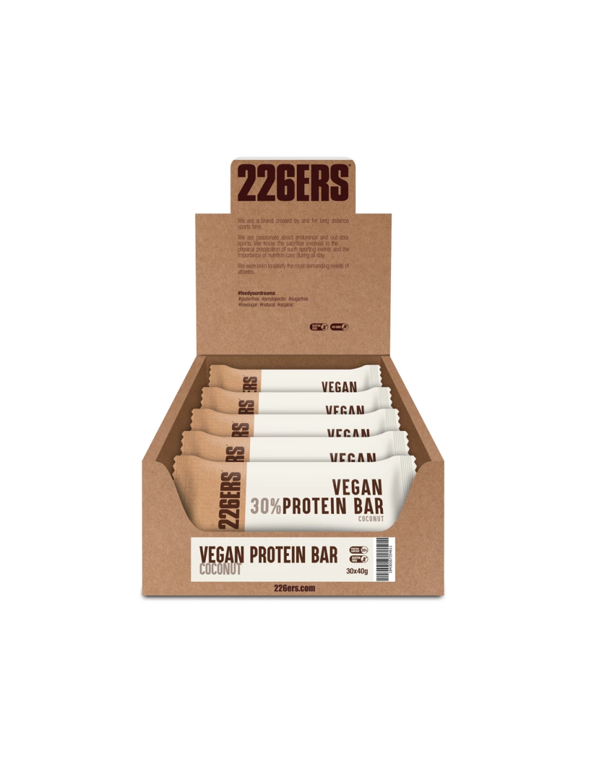 Vegan Protein Bar 30x40g - 226ERS