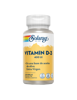 Vitamin D3 400 UI 120...