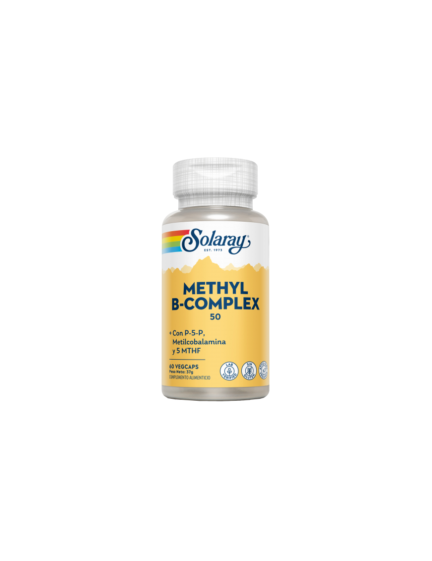 Methyl B-complex 50 - 60 Cápsulas - Solaray