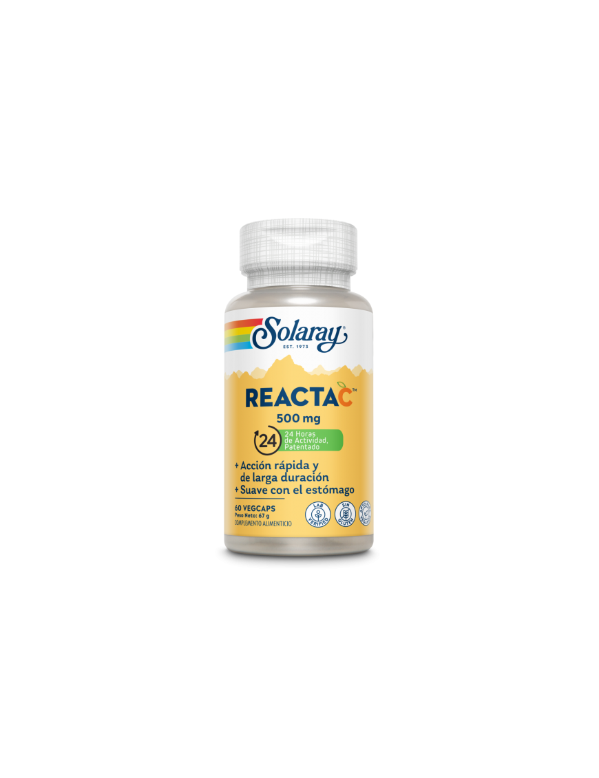 Reacta C™ 500mg 60 VegCaps - Solaray