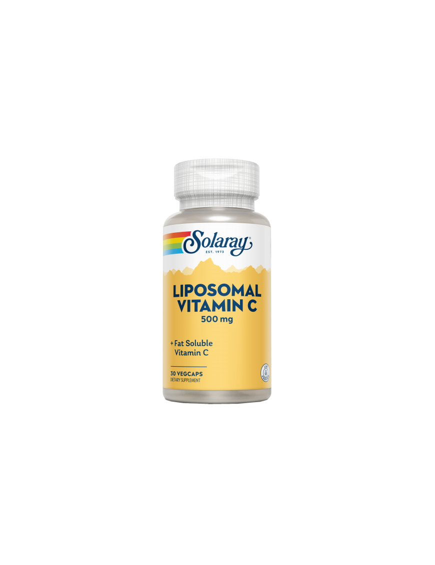 Small liposomal vit. C. 500mg 30 Vegcaps - Solaray