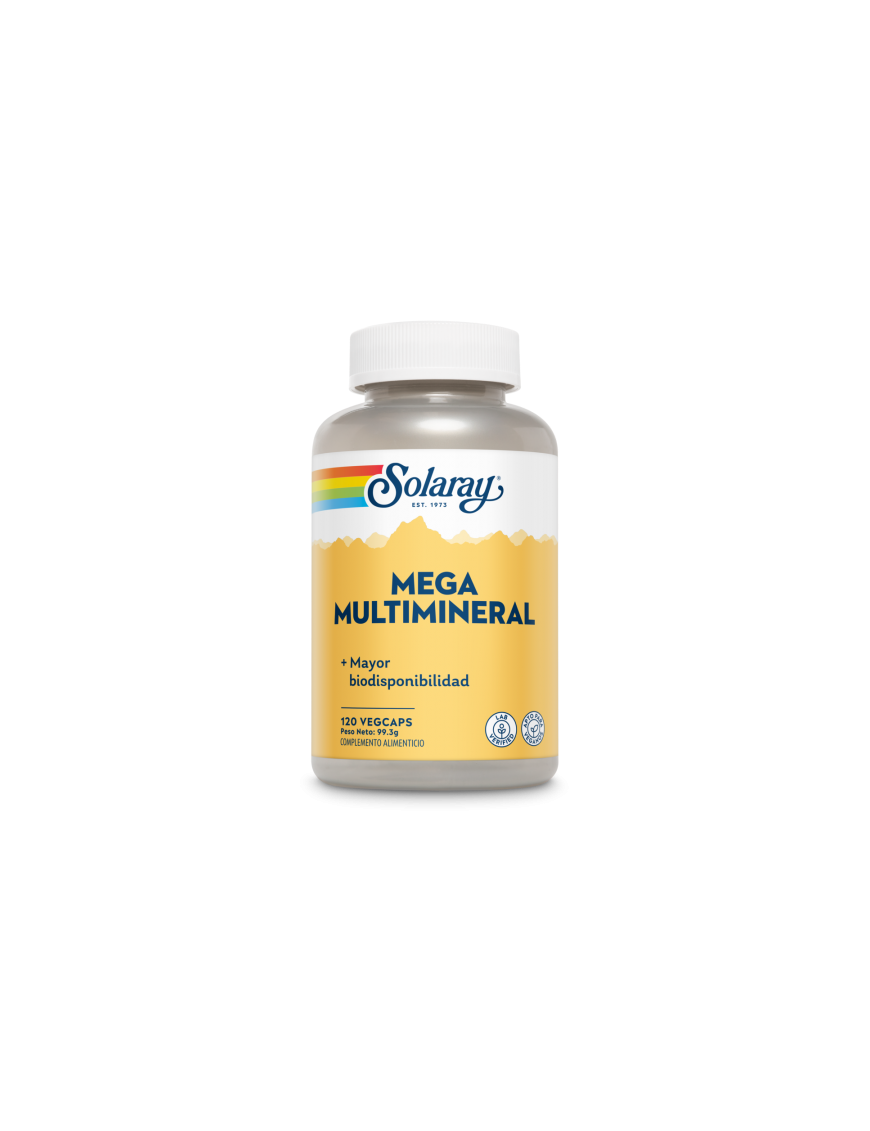 Mega Multi Mineral 120 VegCaps - Solaray