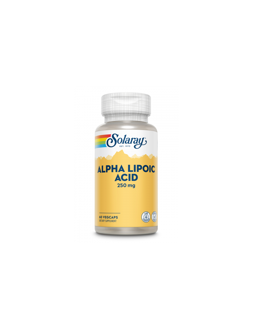 Alpha Lipoic Acid 250mg 60 VegCaps - Solaray