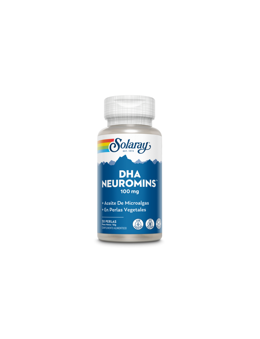 DHA Neuromins™ 30 Perlas Vegetales - Solaray