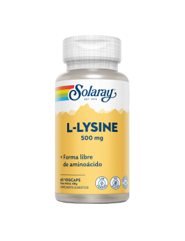 L-Lysine 500mg 60 VegCaps -...