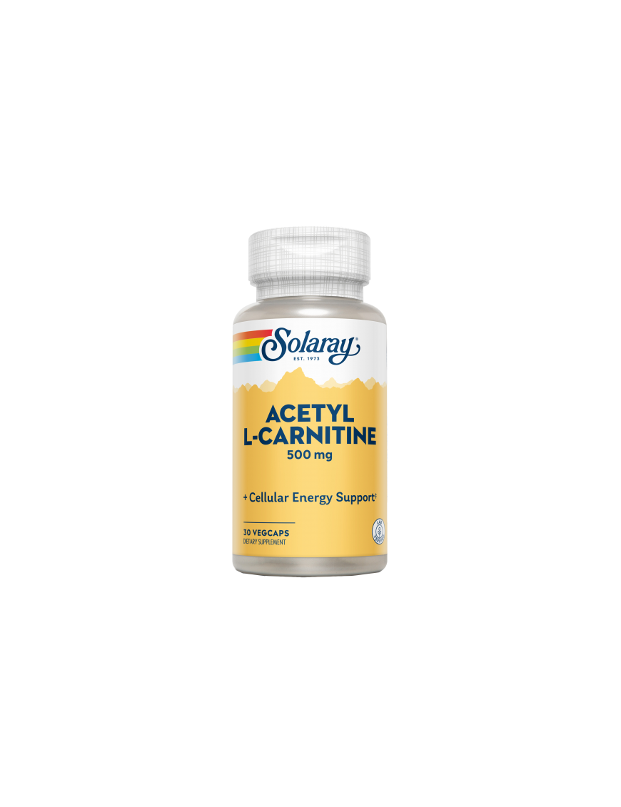 Acetyl-L-Carnitine 500mg 30 VegCaps - Solaray