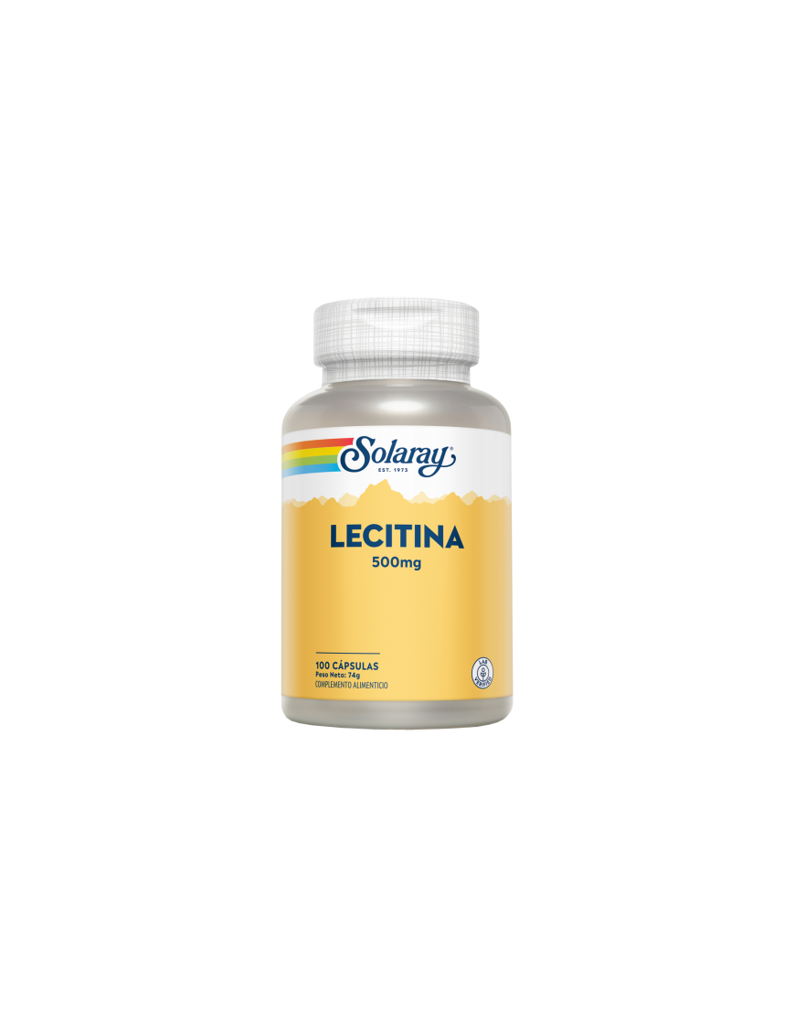 Lecitina 500mg 100 Cápsulas - Solaray