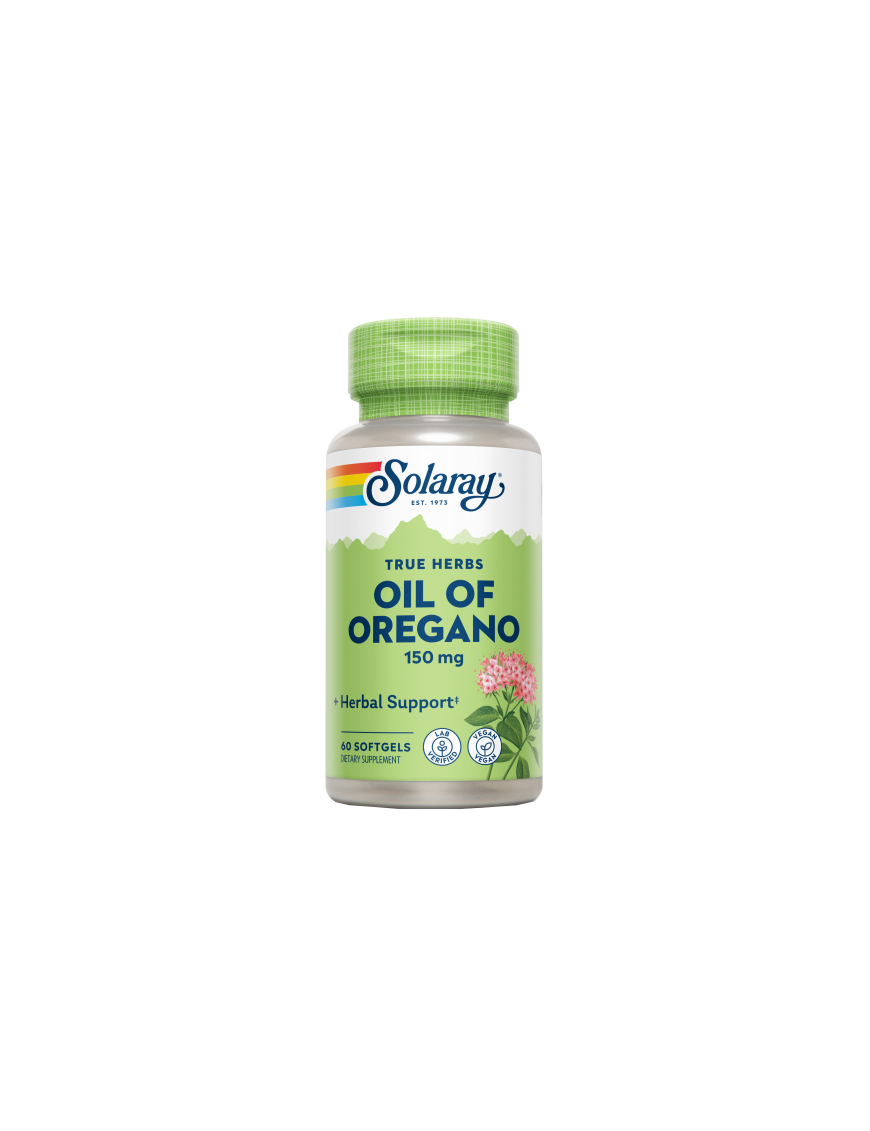 Oil Oregan 150mg 60 Perlas Veganas - Solaray