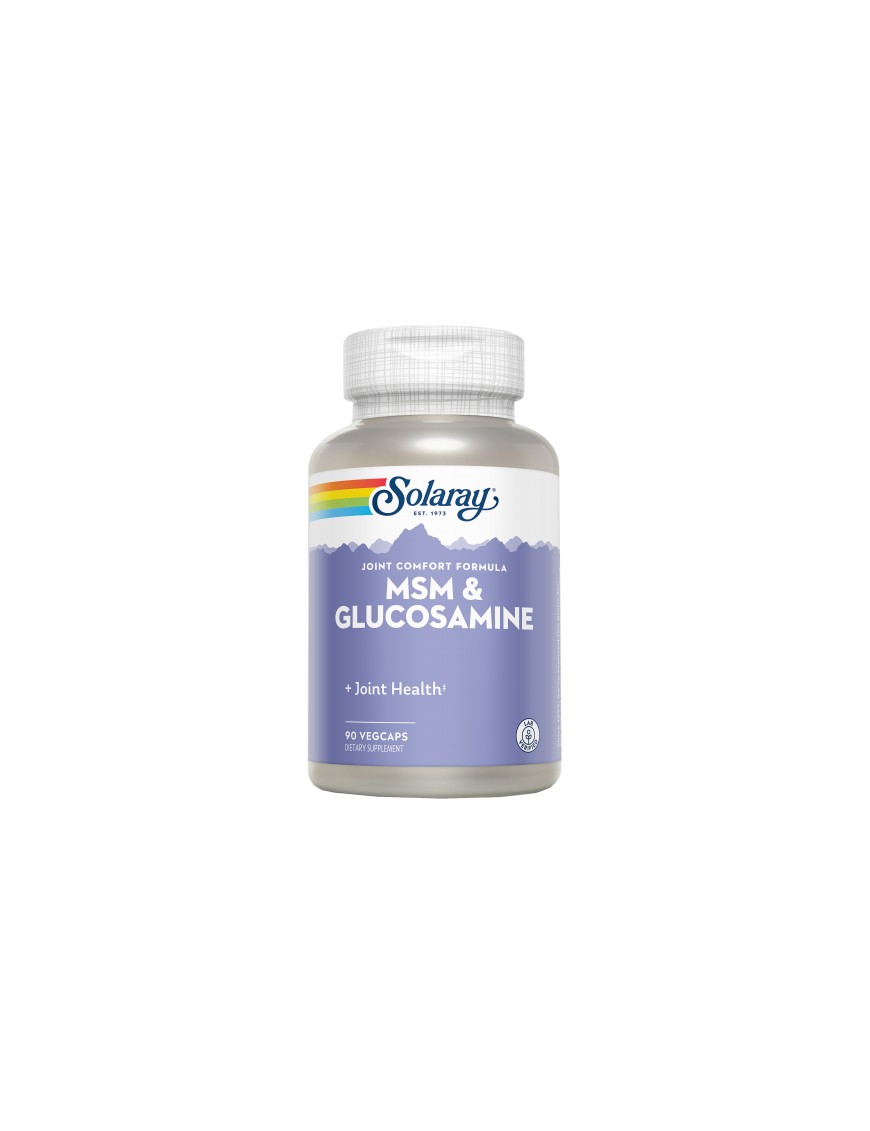 MSM & Glucosamine 90 VegCaps - Solaray