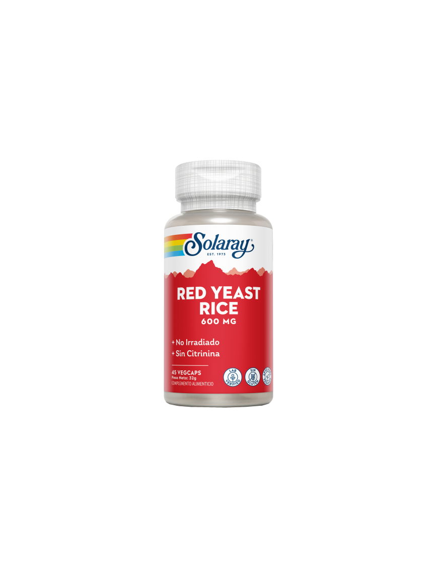 Red Yeast Rice 45 VegCaps - Solaray