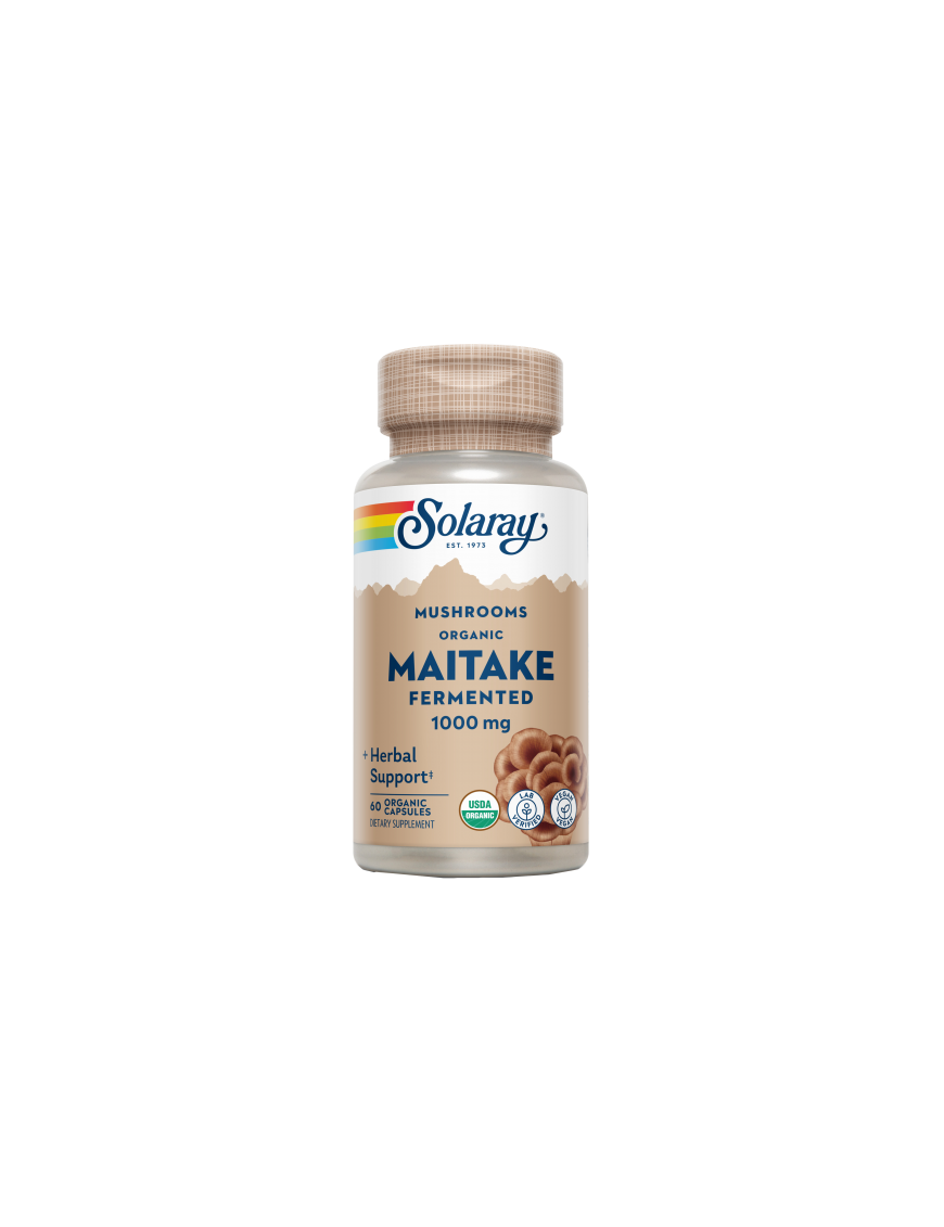 Maitake 500mg 60 VegCaps - Solaray