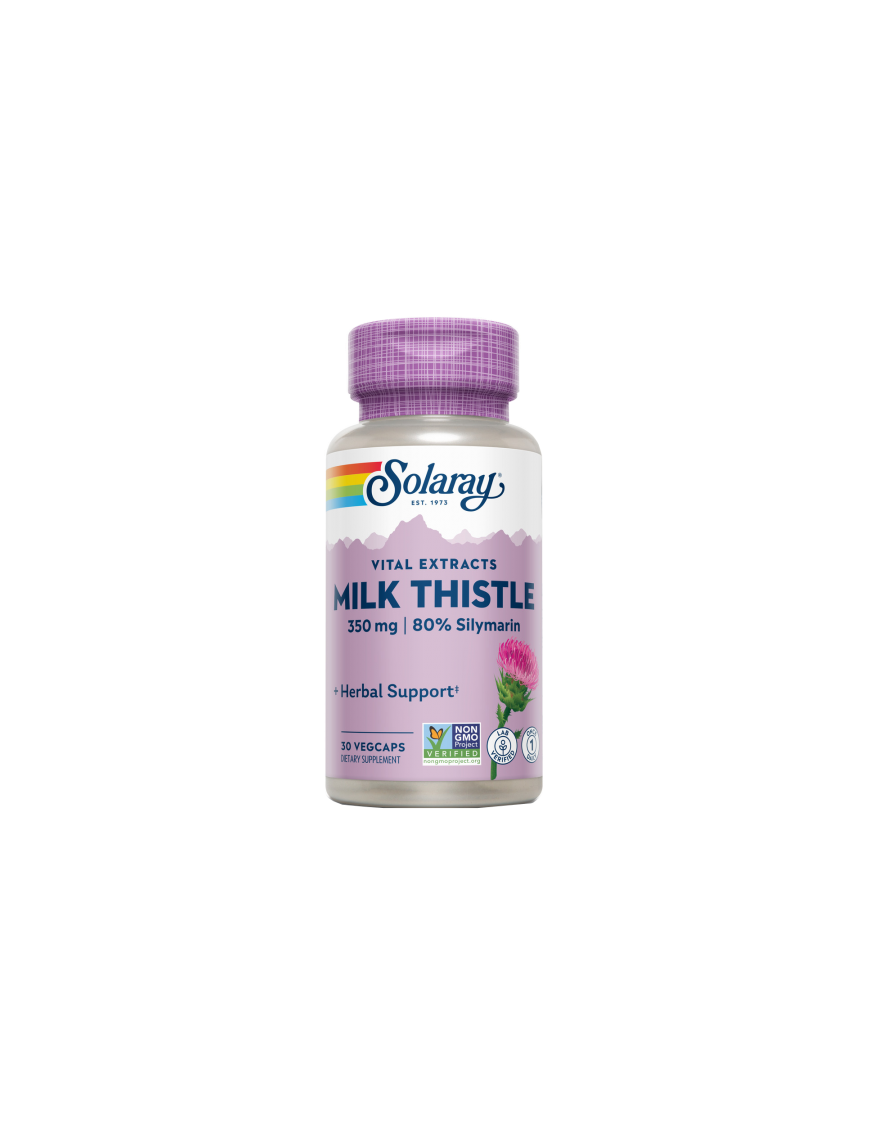 Milk Thistle 30 VegCaps - Solaray