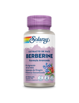 Berberine 60 VegCaps - Solaray