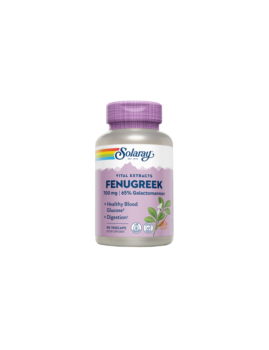 Fenugreek (Fenogreco) 700mg 90 VegCaps - Solaray