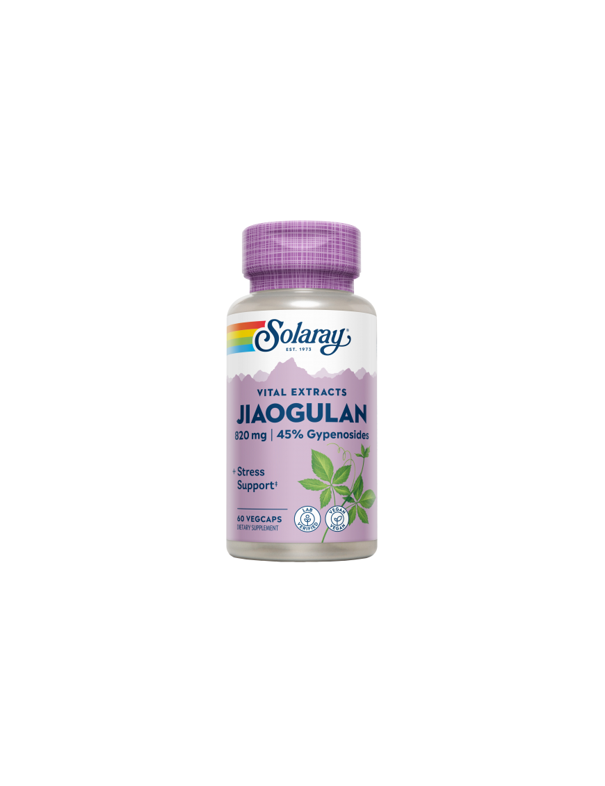 Jiaogulan 410mg 60 VegCaps - Solaray