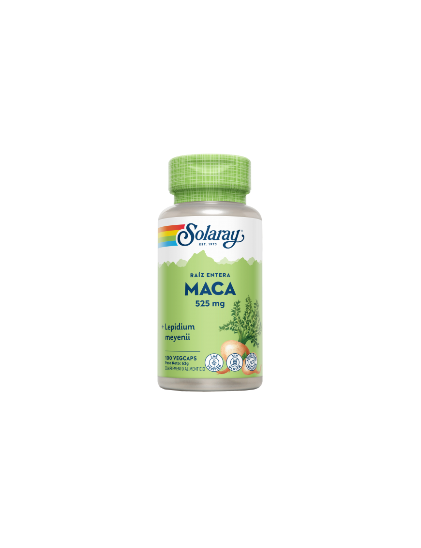 Maca 525mg 100 VegCaps - Solaray