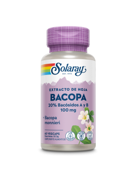 Bacopa 60 VegCaps - Solaray