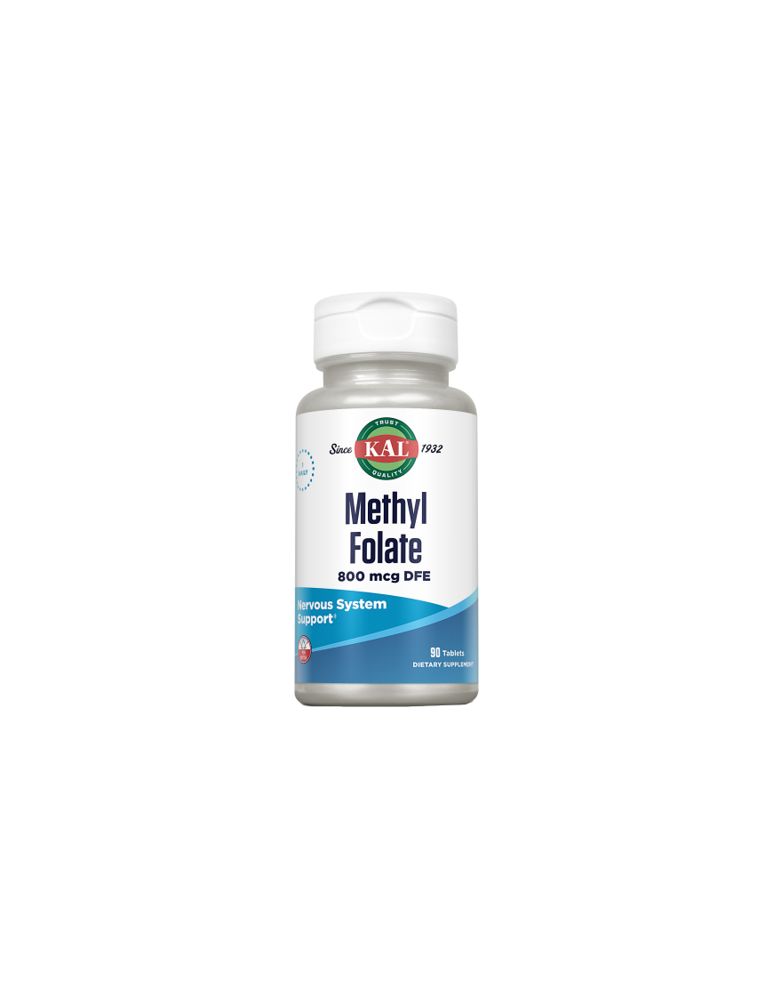 Methyl Folate 800mcg 90 Comprimidos - KAL