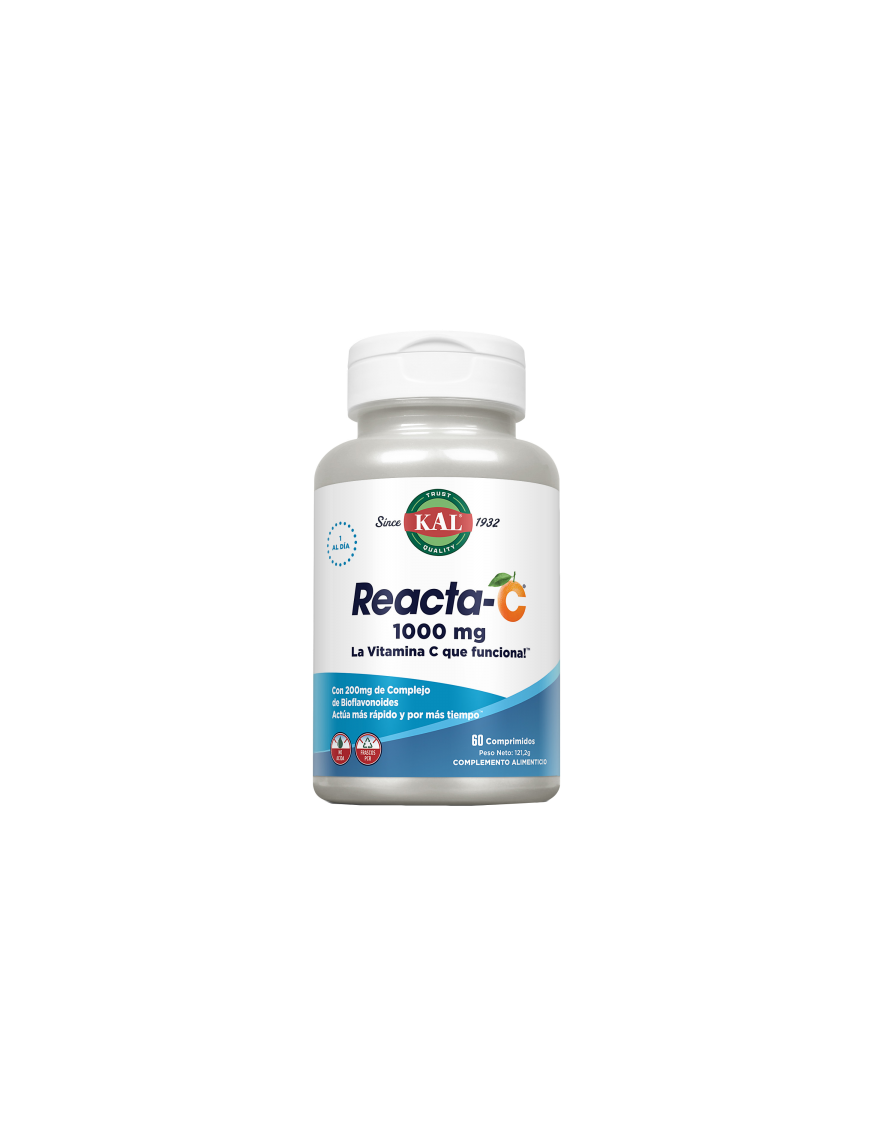 Kal Reacta C 1000mg 60 Comprimidos - KAL