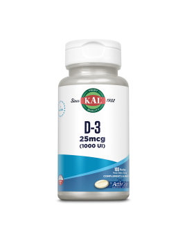 D3 1000 UI - 100 Perlas ActivGels - KAL