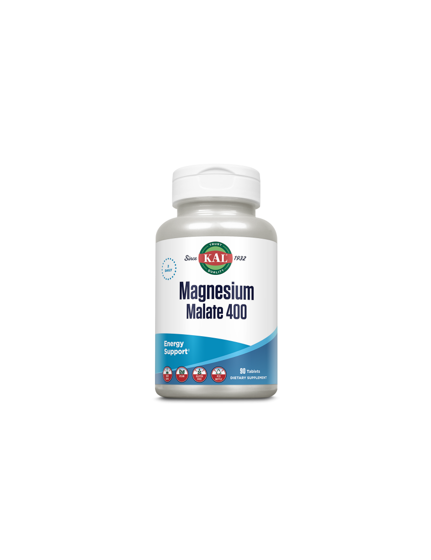 Malate Magnesium 400 - 90 Comprimidos - KAL