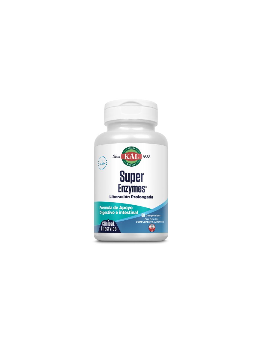 Super Enzymes 60 Comprimidos - KAL