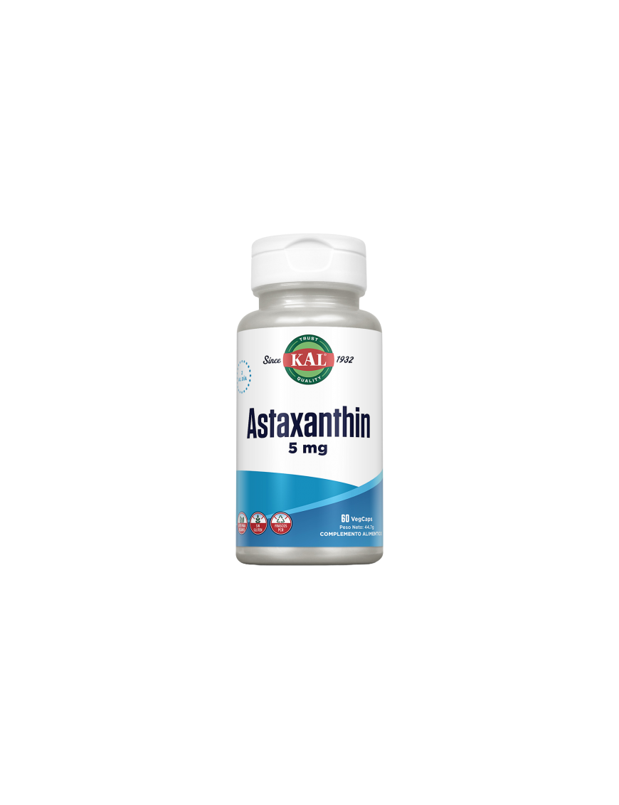 Astaxanthin 5mg 60 VegCaps - KAL