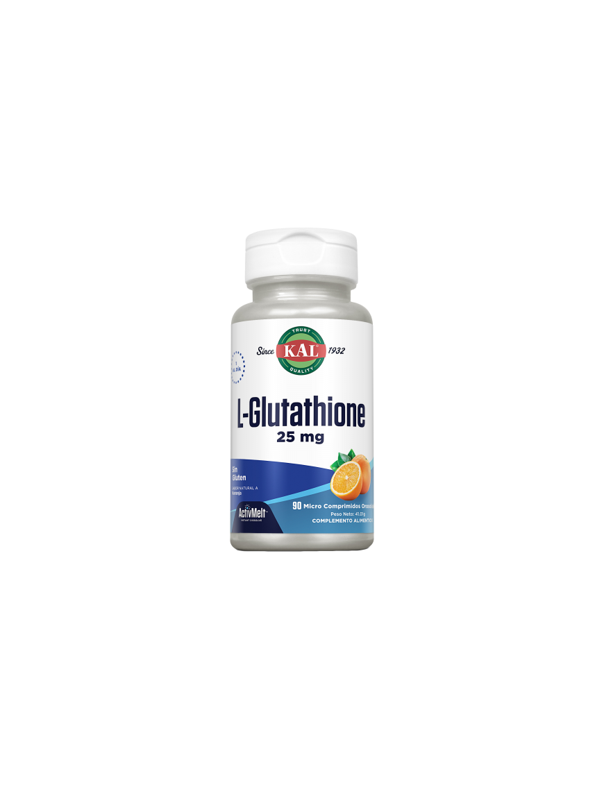 L Glutathione 25mg 90 Comprimidos - KAL