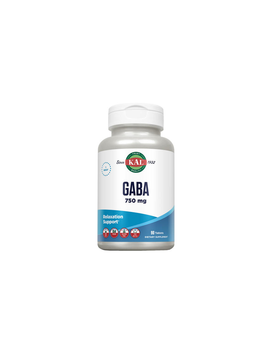 GABA 750mg 90 Comprimidos - KAL