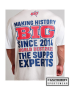 Camiseta Over Big Athlete Blanca - BIG