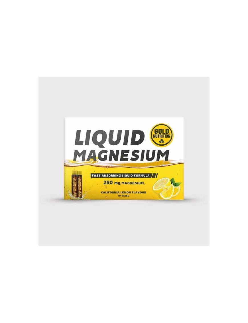 Liquid Magnesium 25ml 10 Vials - Gold Nutrition