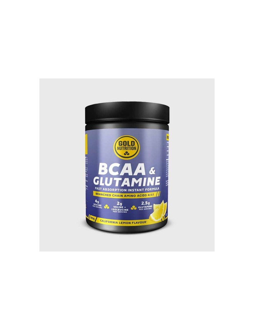 BCAA & Glutamine Powder 300g - Gold Nutrition