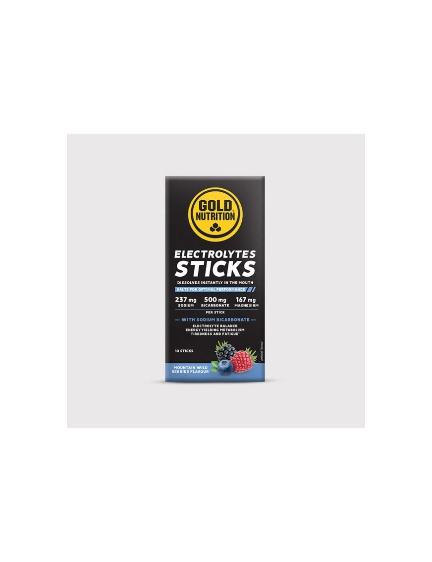 Electrolytes Wild Berries 10 Sticks - Gold Nutrition