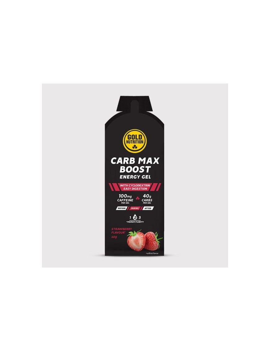 Carb Max Boost Energy Gel Caja 60g X16U - Gold Nutrition