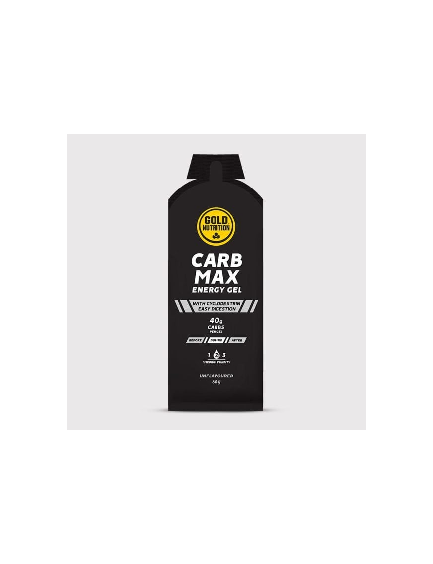 Carb Max Energy Gel Caja 60g X16U - Gold Nutrition