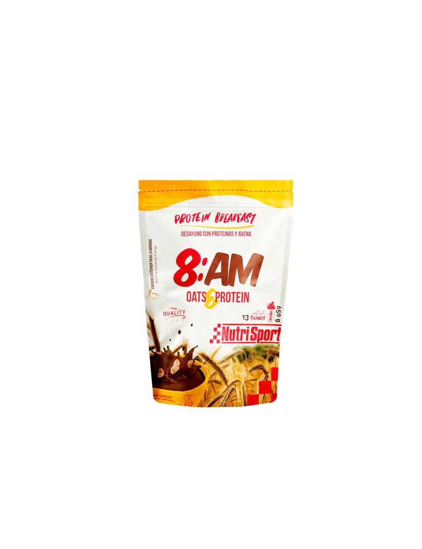 8:AM Oats and Protein 650gr - NutriSport