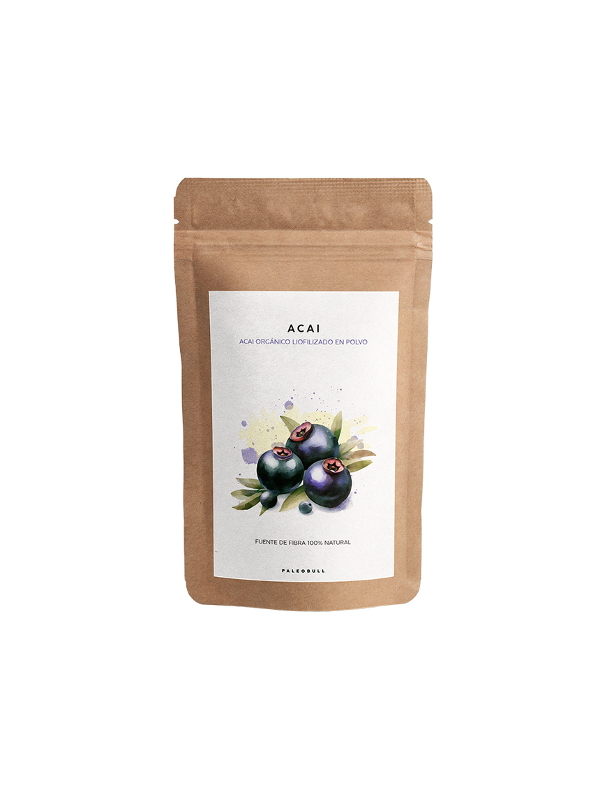 Acai en Polvo Ecológico 100g - PaleoBull