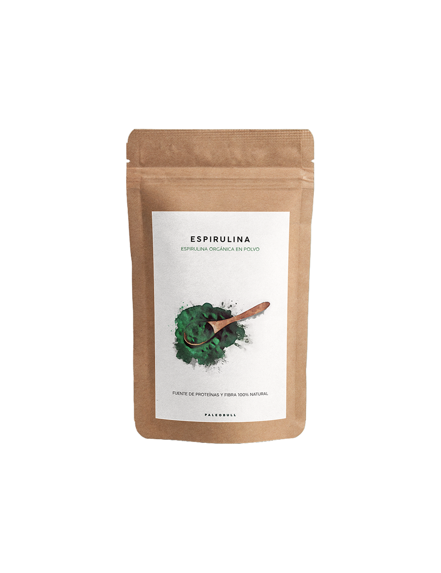 Espirulina en Polvo 100g - PaleoBull