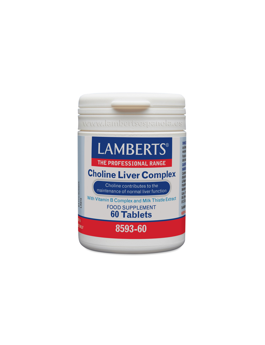 Choline Liver Complex 60 Tabletas - Lamberts