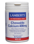 Chewable Calcium 400mg 60 Tabletas - Lamberts