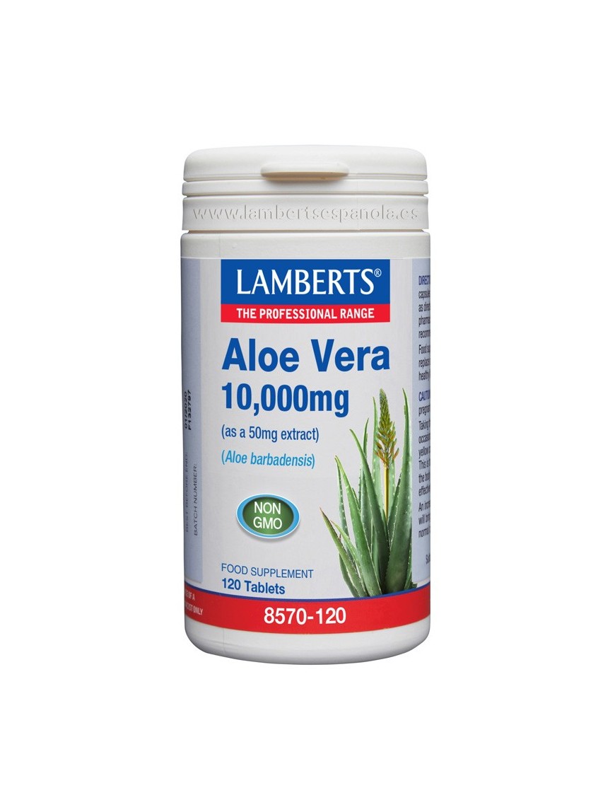 Aloe Vera 120 Tabletas - Lamberts