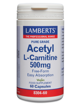 Acetil L-Carnitina 500mg 60...