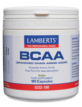 BCAA 180 Cápsulas - Lamberts